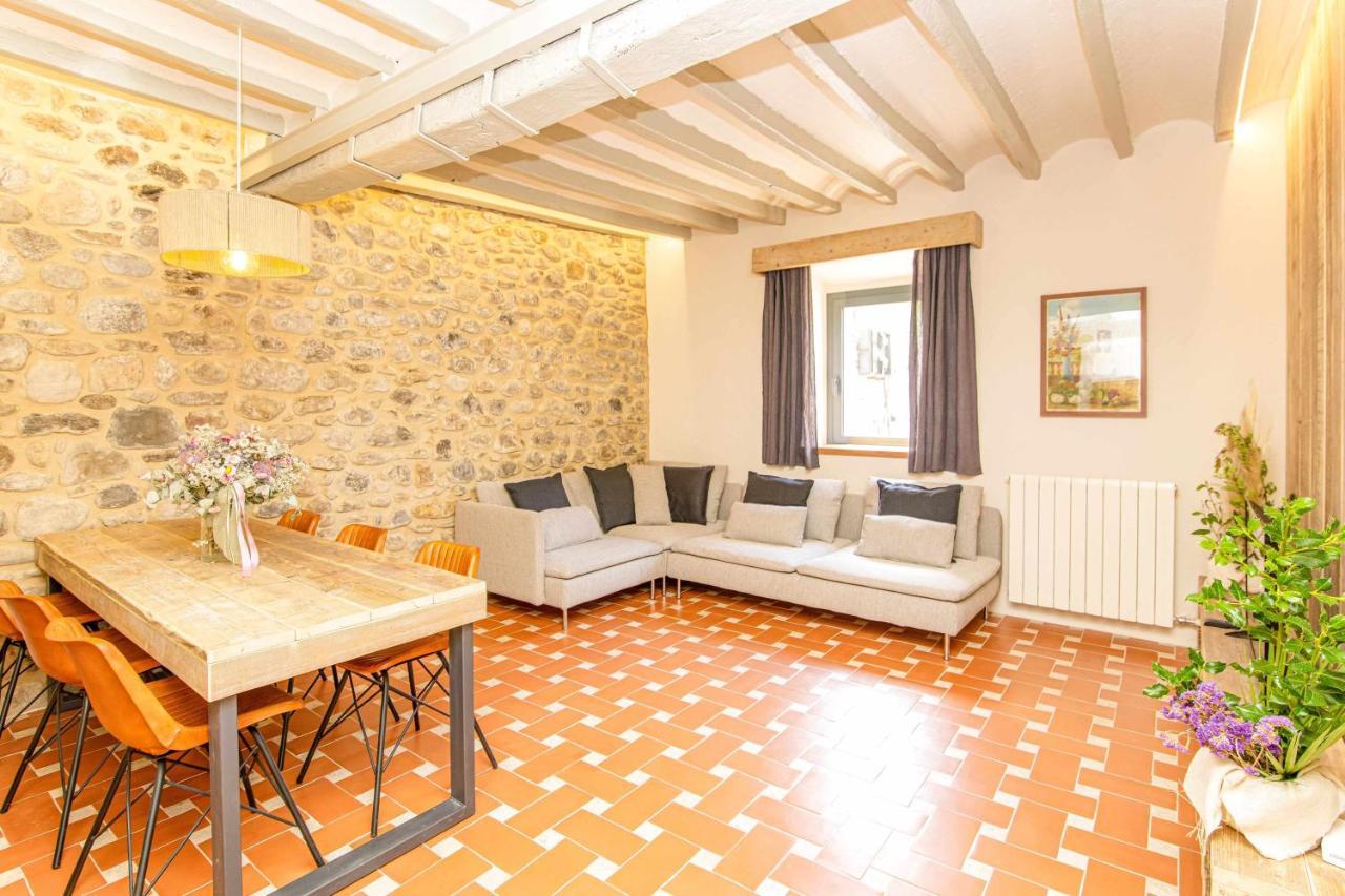 El Molino De Besalu Casa Con Jardin Villa Exterior foto