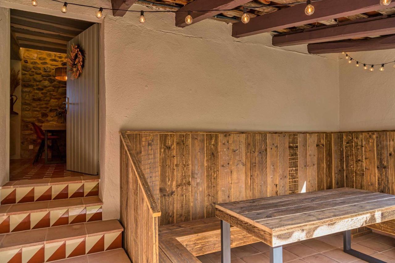 El Molino De Besalu Casa Con Jardin Villa Exterior foto