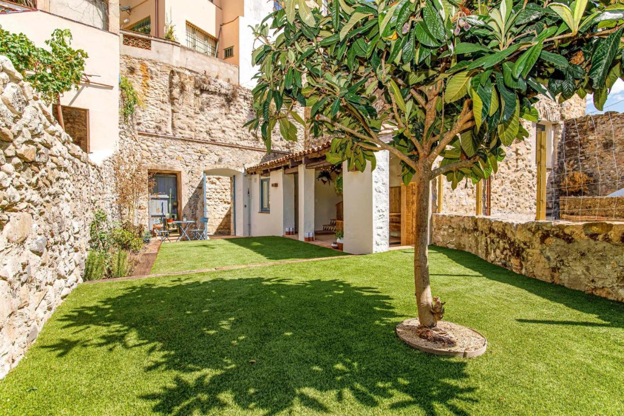 El Molino De Besalu Casa Con Jardin Villa Exterior foto