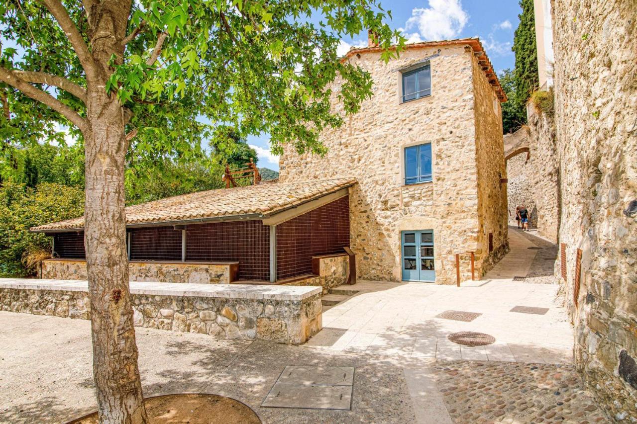 El Molino De Besalu Casa Con Jardin Villa Exterior foto
